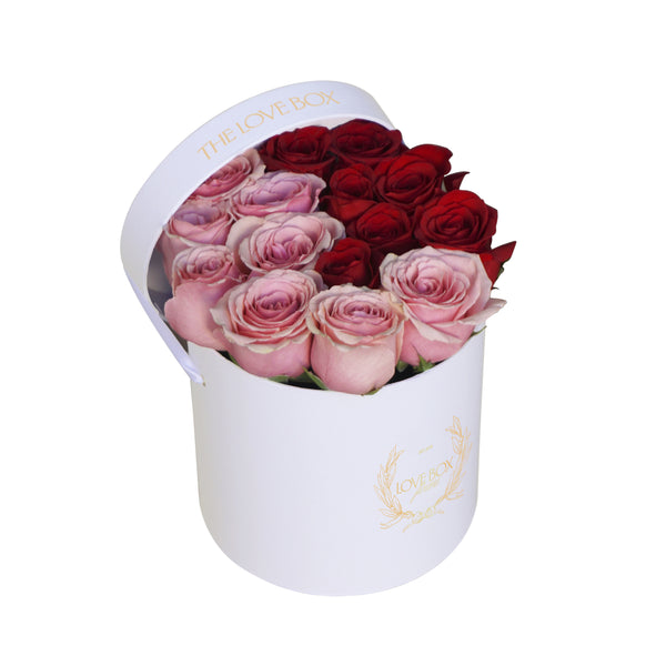 Mixed Roses in Medium Box