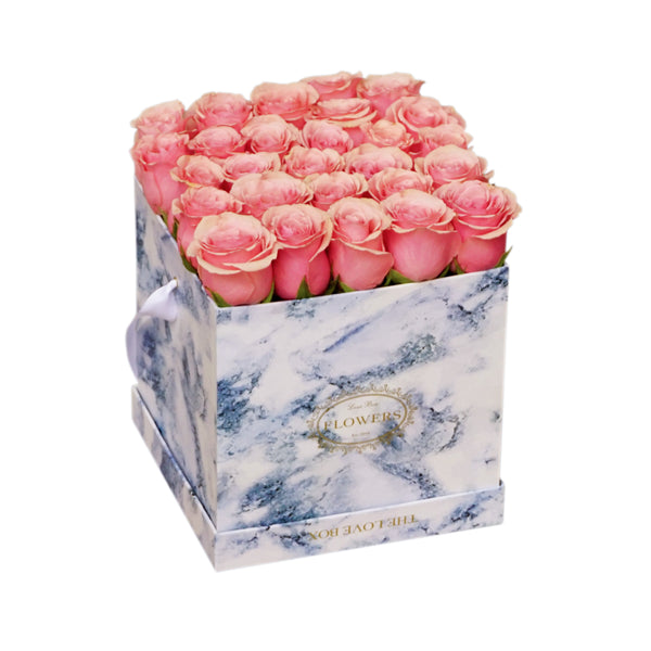 Roses in Medium Square Box